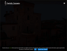 Tablet Screenshot of castellocanussio.it